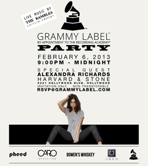 Grammy Label party - The Rambles - IamGreg.com